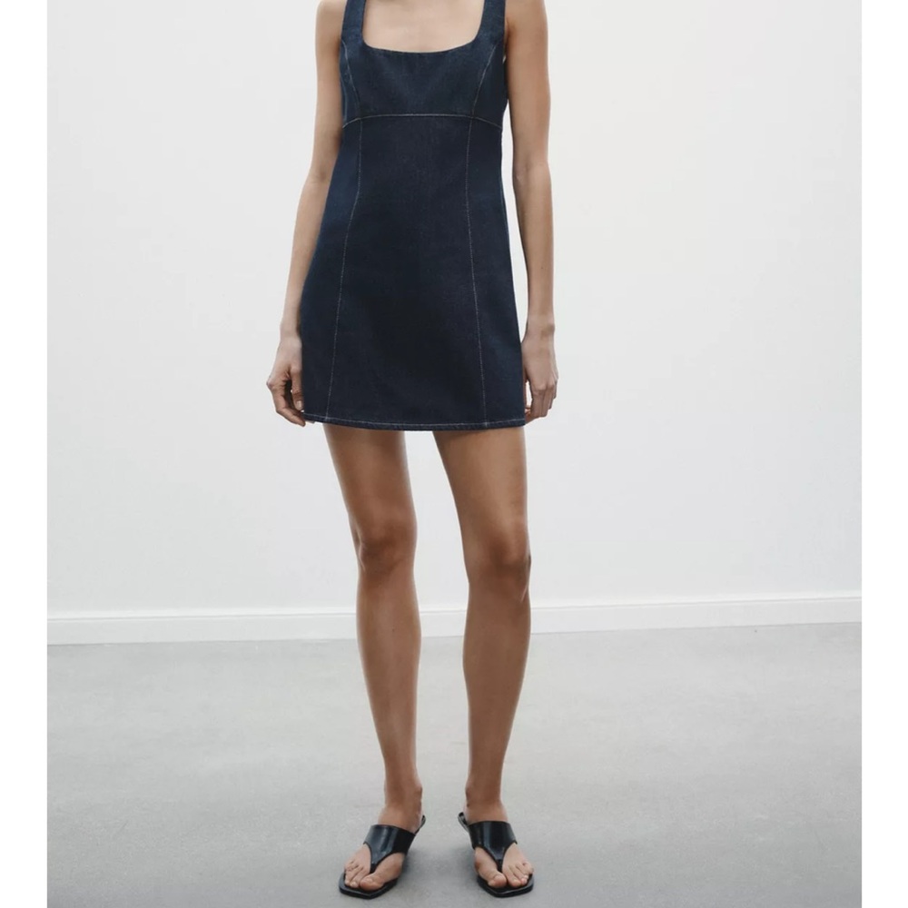 Zara denim dress - new with tags